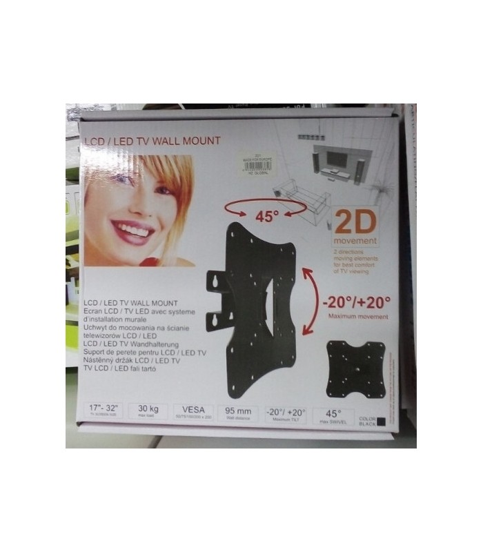 Кронштейни для LCD Led TV ST-221 на діагональ 17-32 дюйми