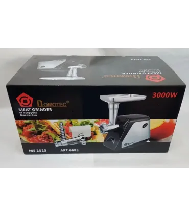 М'ясорубка із соковижималкою 3000W Domotec MS-2023 оптом, Domotec , 43,00 $