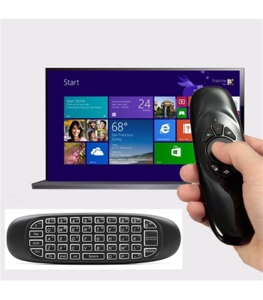 Аэромышь гироскопная для Smart TV FLY Air Mouse C120L с подсветкой оптом, TV Shop , 5,20 $