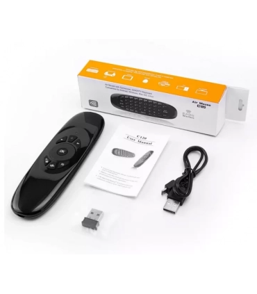 Аэромышь гироскопная для Smart TV FLY Air Mouse C120L с подсветкой оптом, TV Shop , 5,20 $