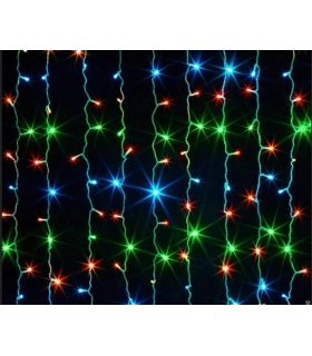 Гирлянда штора 300 LED 2*2 метра цвет Mix ZB2-2 оптом, TV Shop , 8,40 $
