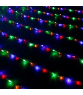 Гирлянда штора 400 LED 3*3 метра цвет Mix R-41-RV-41 оптом, TV Shop , 11,40 $