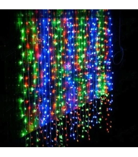 Гірлянда штора RGB 240 LED 2х2 мультицвіт мікс оптом, TV Shop , 7,50 $