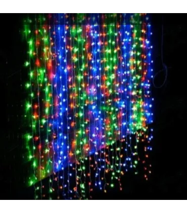 Гирлянда штора RGB 240 LED 2х2 мультицвет микс оптом, TV Shop , 7,50 $