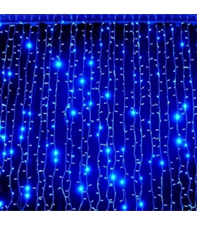 Гірлянда штора 240 LED 2х2 метри синя оптом, TV Shop , 7,50 $