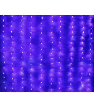 Гирлянда штора 240 LED 2х2 метра синяя оптом, TV Shop , 7,50 $
