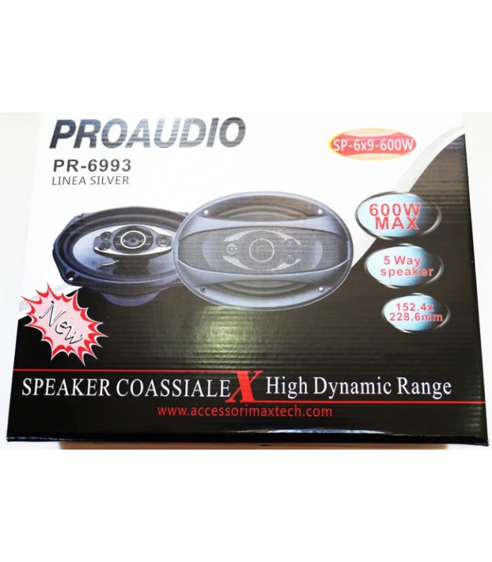 Автомобільні акустичні колонки Proaudio PR-6993 600W купити
