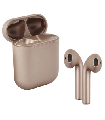 Беспроводные Bluetooth наушники с боксом inPods i12 tws Pro золотые оптом, Cope , 6,00 $