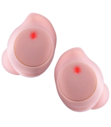 Беспроводные наушники капельки Touch Two TWS-08 с боксом розовые оптом, Cope , 8,50 $