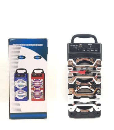 Портативная MP3 колонка с Bluetooth WSTER QS-102 оптом, WSTER , 10,00 $