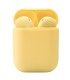 Бездротові Bluetooth навушники i12 TWS yellow з боксом купити