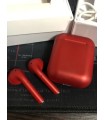 Бездротові Bluetooth навушники з боксом inPods i12 tws Pro червоні