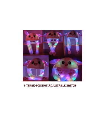 Світиться шапочки з білими вушками, що рухаються. оптом, TV Shop , 3,30 $