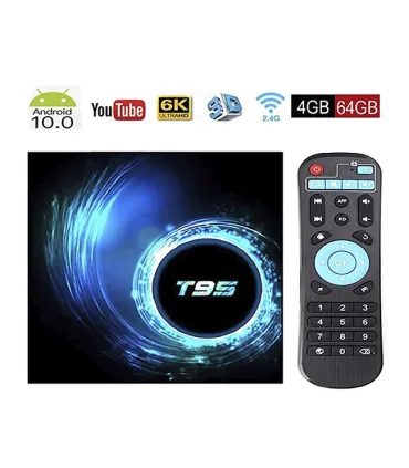 Смарт приставка TV box T95 4/64Gb Android 10.0 оптом, TV Shop , 37,00 $