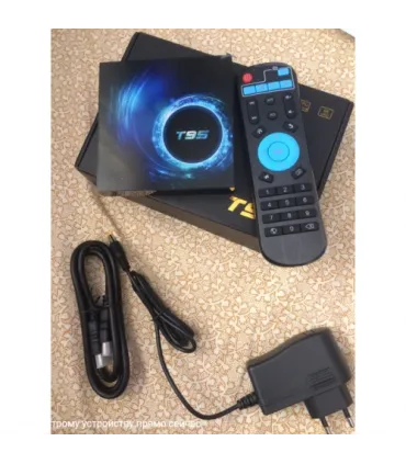Смарт приставка TV box T95 4/64Gb Android 10.0 оптом, TV Shop , 37,00 $