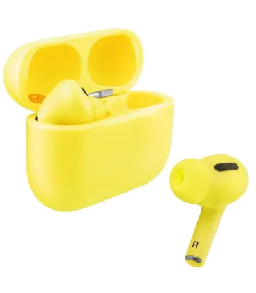 Бездротові навушники Macaroons Apl AirPod Pro yellow оптом, Cope , 7,50 $