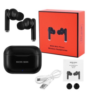 Внутрішньоканальні блютуз бездротові навушники Moin Max P91 Pro