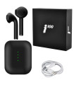Черные беспроводные Bluetooth наушники i100 с кейсом