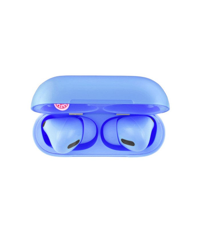 Бездротові навушники Macaroons Apl AirPod Pro blue купити