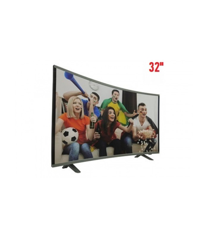 Вигнутий смарт телевізор COMER 32" LCD Led TV curved купити