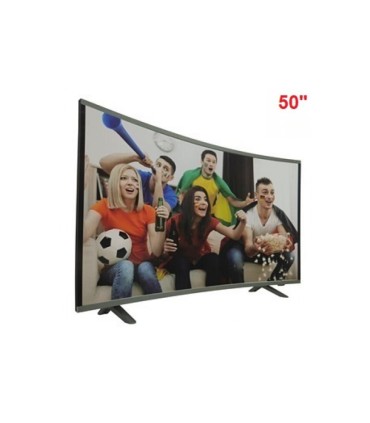 Вигнутий Smart TV 4K COMER 50" дюйма LCD Led TV curved купити