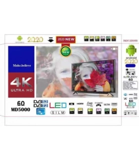 Китайський смарт телевізор LED 4k UHD 60" дюймів оптом, TV Shop , 310,00 $
