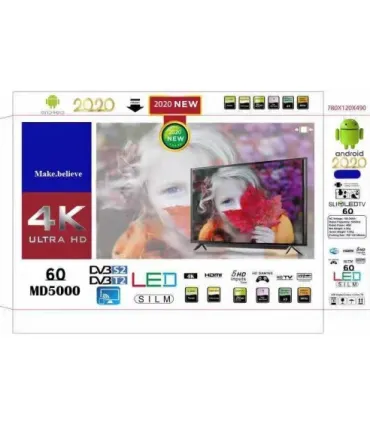 Китайський смарт телевізор LED 4k UHD 60" дюймів оптом, TV Shop , 310,00 $