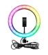 Кольорова кільцева лампа 26 см RGB MJ-26 оптом, TV Shop , 7,80 $