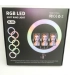 Кольорова кільцева лампа із пультом 36 см LED RGB MJ-36 оптом, TV Shop , 16,00 $