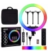 Профессиональная цветная кольцевая лампа 45 см LED RGB MJ-18 оптом, TV Shop , 37,00 $