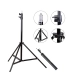 Штатив тренога, трипод STANDART без упаковки 215 см TEFENG с лампой 2215-9 оптом, TV Shop , 5,50 $