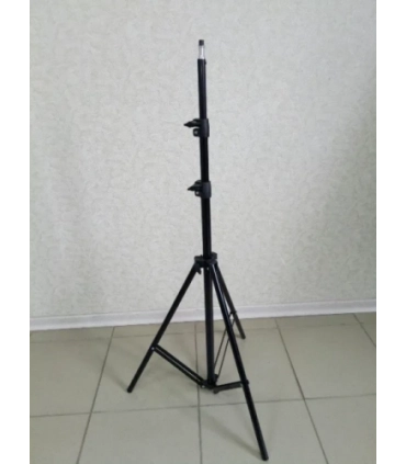 Штатив тренога, трипод STANDART без упаковки 215 см TEFENG с лампой 2215-9 оптом, TV Shop , 5,50 $