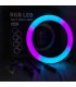 Різнокольорова кільцева лампа RGB MJ-33 купити оптом Одеса 7 км