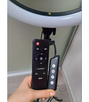 Большая кольцевая лампа LED 38 см с пультом A390 оптом, TV Shop , 23,00 $