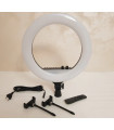 Кольцевые лампы 36 см, 2 держателя Soft Ring RL-14