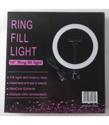 Кольцевая светодиодная лампа 26 см DX-260 оптом, TV Shop , 5,30 $