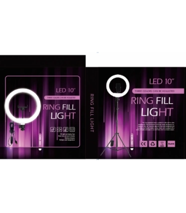 Кольцевая светодиодная лампа 26 см DX-260 оптом, TV Shop , 5,30 $