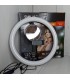 Кольцевая лампа LED 30 см с зеркалом и держателем Beauty Life