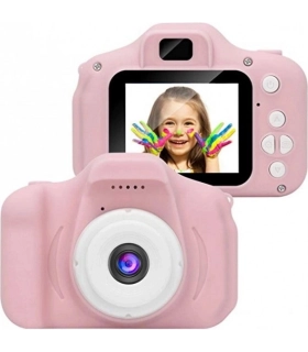 Дитячі фотоапарати Smart Kids Camera X2 рожевий з ремінцем оптом, TV Shop , 6,50 $