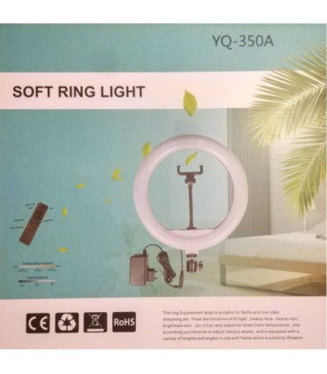Кольцевая лампа 36 см Beauty Light YQ350A купить оптом Одесса 7