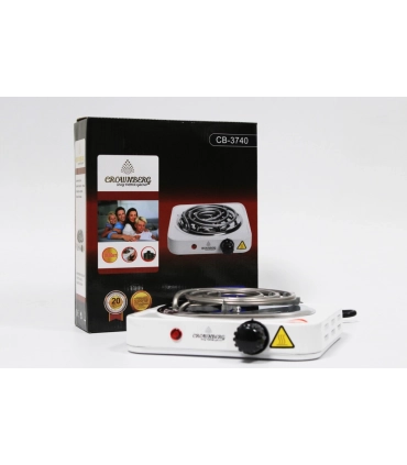 Електрична плита спіральна 1000W Crownberg CB-3740 оптом, Crownberg , 5,50 $