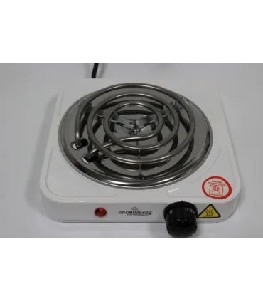 Электрическая плита спиральная 1000W Crownberg CB-3740 оптом, Crownberg , 5,50 $