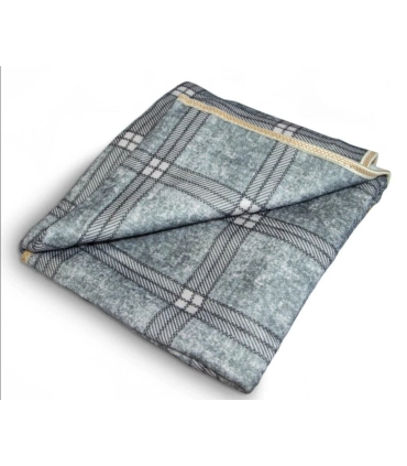 Электропростыни 150 см × 120 см серые Клетчатые с сумкой оптом, UKC , 13,00 $