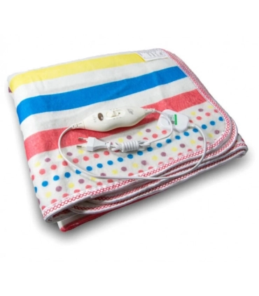 Электропростыни 150 см × 180 см Цветная полосатая с сумкой оптом, UKC , 13,00 $