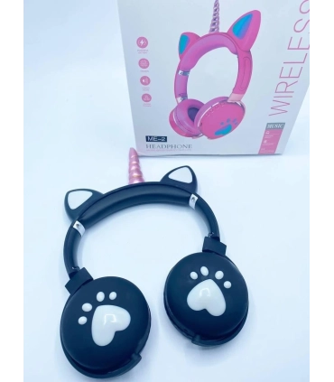 Детские беспроводные наушники Единорог Unicorn ME-2 Черные оптом, TV Shop , 9,20 $