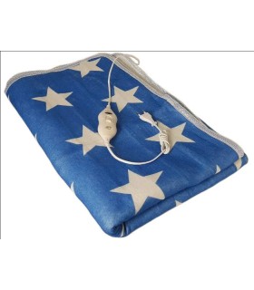 Электропростыни 150 см × 180 см синие Белая Звезда с сумкой