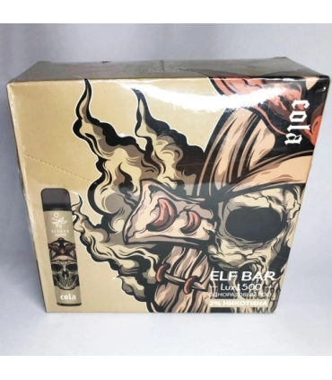 Одноразові електронні сигарети Elf Bar Lux 1500 Кола оптом, Elf Bar , 3,20 $