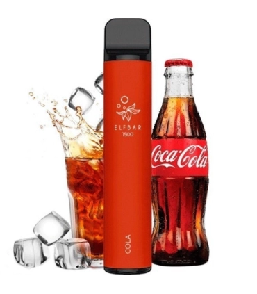 Одноразові електронні сигарети Elf Bar Lux 1500 Кола оптом, Elf Bar , 3,20 $