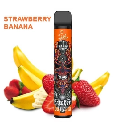 Одноразові електронні сигарети Elf Bar Lux 1500 Полуниця Банан оптом, Elf Bar , 3,20 $