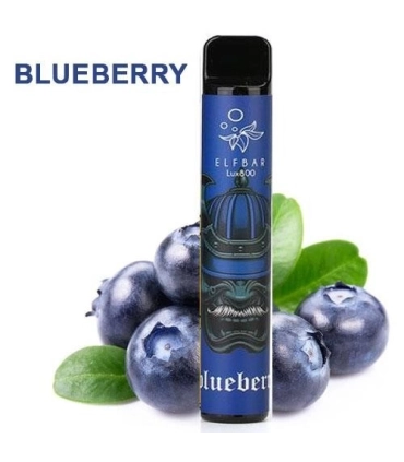 Одноразові електронні сигарети Elf Bar Lux 1500 Чорниця оптом, Elf Bar , 3,20 $